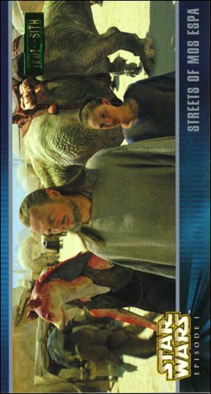 Star Wars: Episode I Widevision: Series 1 (Expansion Subset) card X-12 Streets of Mos Espa