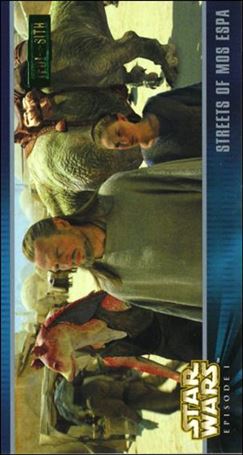 Star Wars: Episode I Widevision: Series 1 (Expansion Subset) card X-12 Streets of Mos Espa