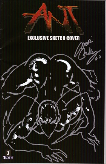 Ant (2004) issue 1-I FX 2007 Sketch Cover signed by M. Gully