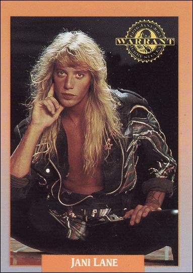 Rock Cards (Base Set) card 217 Jani Lane