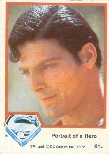 Superman (Movie) Series 1 (Base Set) card 61 Portrait of a Hero