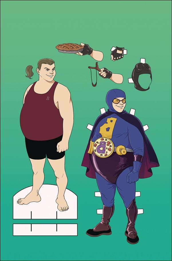 Saban's Go Go Power Rangers issue 6-B Audrey Mok Paper Doll Cover