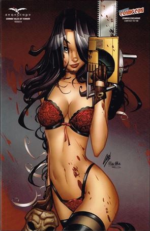 Grimm Tales of Terror Volume 3 issue 9-H Paul Green New York Comic Con ZenBox Cover 1/150