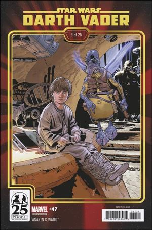 Star Wars: Darth Vader issue 47-B Chris Sprouse Phantom Menace Cover