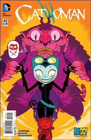 Catwoman (2011) issue 42-B Ben Caldwell Teen Titans Go! Cover
