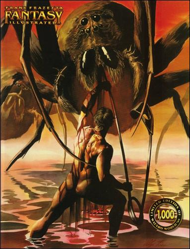 Frank Frazetta Fantasy Illustrated issue 8-B Alex Ross Wizard World Chicago Cover 1/1000