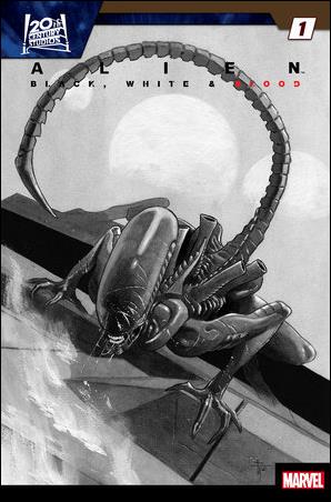 Alien: Black, White & Blood issue 1-D Francesco Mobili 1:25 Cover