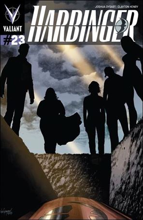 Harbinger (2012) issue 23 Mico Suayan Cover