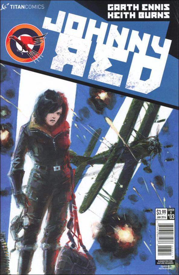 Johnny Red issue 3-B Keith Burns Cover