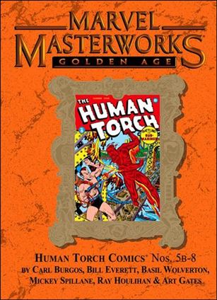 Marvel Masterworks: Golden Age Human Torch issue 2-B Marble Dust Jacket Vol 88
