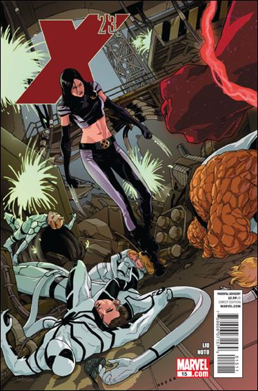 X-23 (2010/11) issue 15 Kalman Andrasofsky Cover