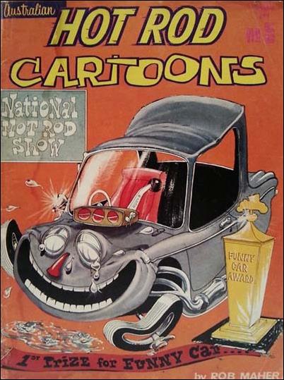 Australian Hot Rod Cartoons issue 5
