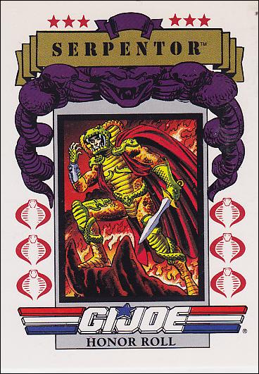 G.I. Joe (Base Set) card 174 Serpentor