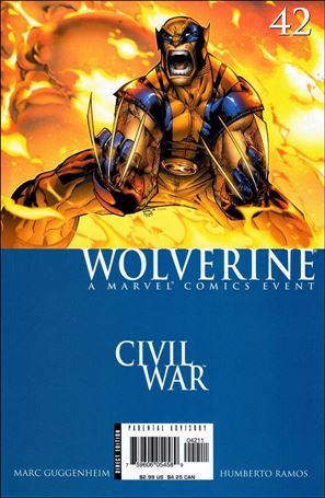 Wolverine (2003)  issue 42 Humberto Ramos Cover