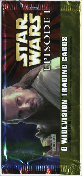 Star Wars: Episode I Widevision: Series 1 card 2-O Sealed Retail Pack - Qui-Gon Jinn