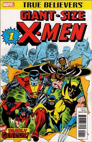Giant-Size X-Men issue 1-C True Believers Edition
