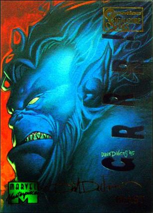 1995 Marvel Masterpieces (Multi-Foil E-Motion Parallel Base Set) card 7 Beast