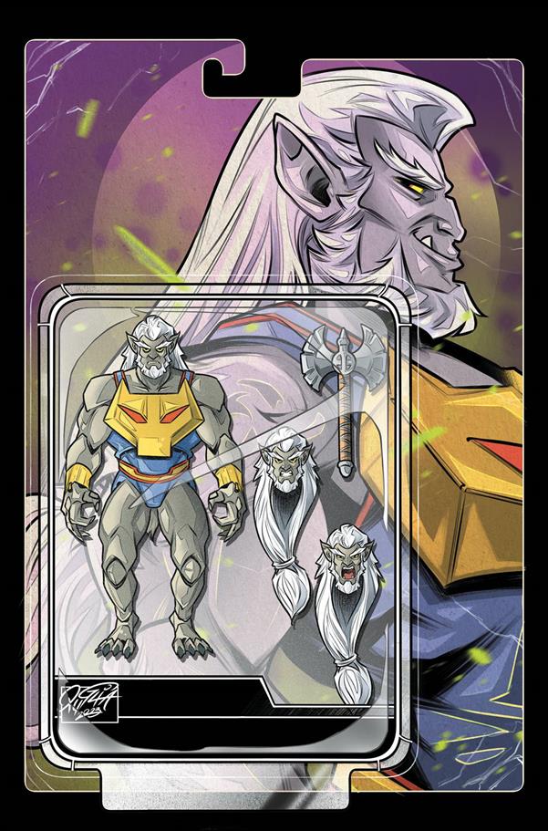 Gargoyles (2022) issue 10-I Action FIgure 1:10 Virgin Cover
