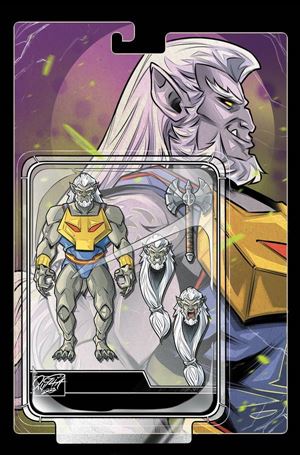 Gargoyles (2022) issue 10-I Action FIgure 1:10 Virgin Cover