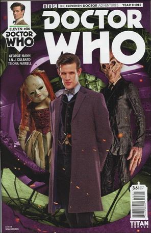 Doctor Who: The Eleventh Doctor Year Three issue 6-B Will Brooks Subscription Photo Cover