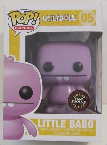 Pop! Uglydoll figure 5-B Little Babo (GITD Chase)