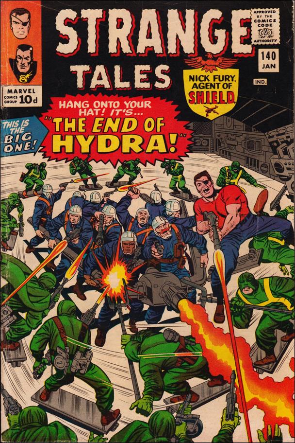 Strange Tales (1951) issue 140-B UK Price Cover