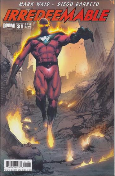 Irredeemable issue 31 Trevor Hairsine Cover
