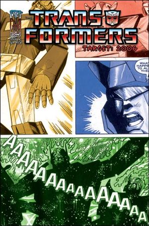 Transformers: Target 2006 issue 1-D Cardstock Retro Cover