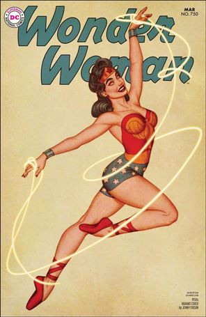 Wonder Woman (1942) issue 750-C Jenny Frison 1950's Cover
