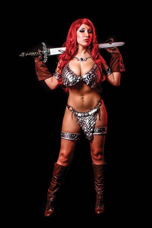 Red Sonja (2019) issue 10-I 1:15 Virgin Cosplay Photo Cover