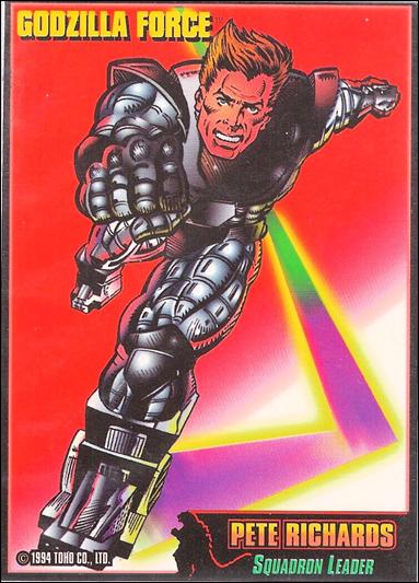Godzilla Force (Promo) card nn1 Pete Richards Squadron Leader