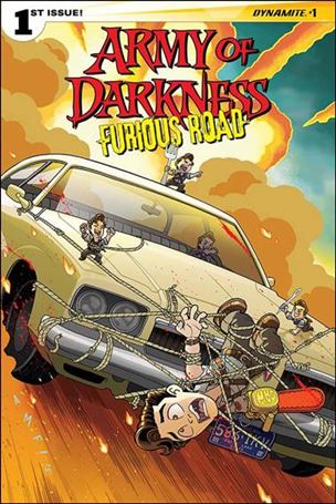 Army of Darkness: Furious Road issue 1-D Tony Fleecs Cover