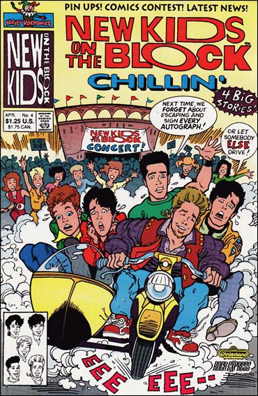 New Kids on the Block: Chillin' issue 4