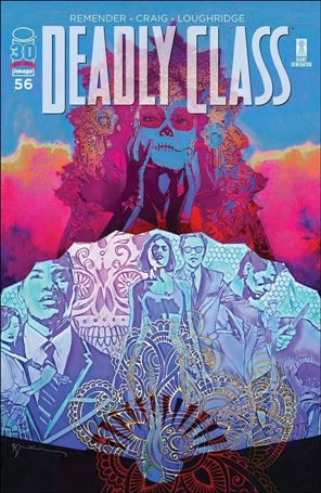 Deadly Class issue 56-B Bill Sienkiewicz Cover
