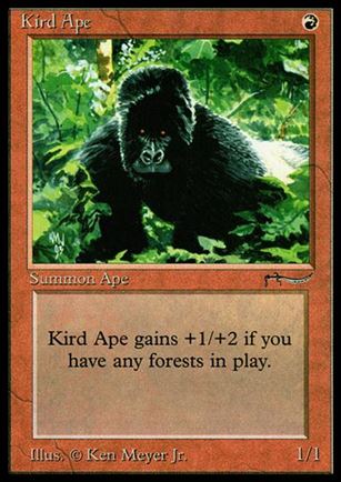Magic the Gathering: Arabian Nights (Base Set) card 40 Kird Ape