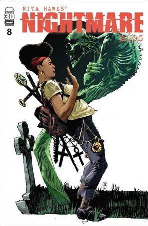 Nita Hawes' Nightmare Blog issue 8-B Jason Shawn Alexander Cover