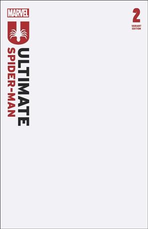 Ultimate Spider-Man (2024) issue 2-M Blank Sketch Cover (Fourth Printing)