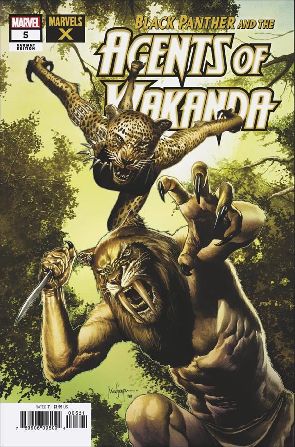 Black Panther and the Agents of Wakanda issue 5-B Mico Suayan Marvels X Cover