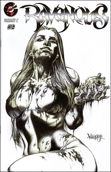 Ravenous issue 2-C Jose Varese Sketch Cover