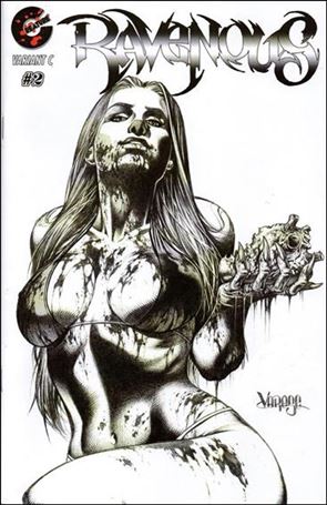 Ravenous issue 2-C Jose Varese Sketch Cover