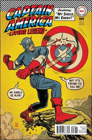 Captain America: Living Legend issue 3-C Mike Allred 1:50 Cover