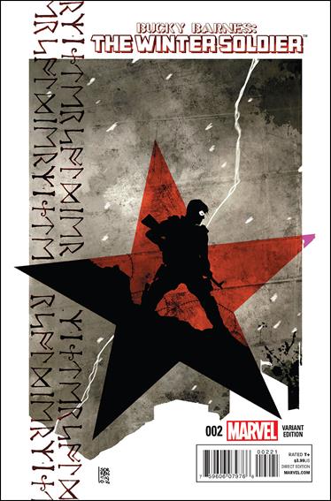 Bucky Barnes: Winter Soldier issue 2-B Andrea Sorrentino 1:25 Cover