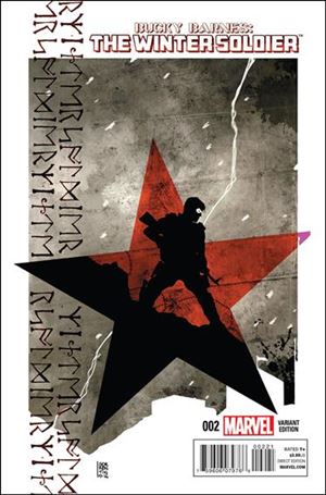 Bucky Barnes: Winter Soldier issue 2-B Andrea Sorrentino 1:25 Cover