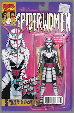 Spider-Gwen (2015/12) issue 8-C John Tyler Christopher Action Figure Cover
