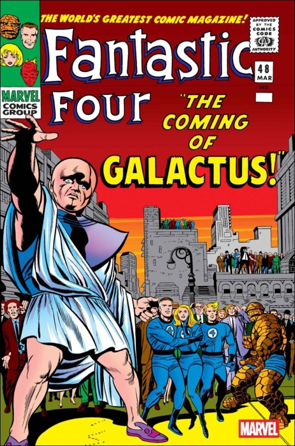 Fantastic Four (1961) issue 48-E Facsimile Edition 2025 Cover