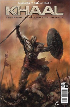 Khaal Volume 1: The Chronicles of a Galactic Emperor issue 3-B Nick Percival Cover