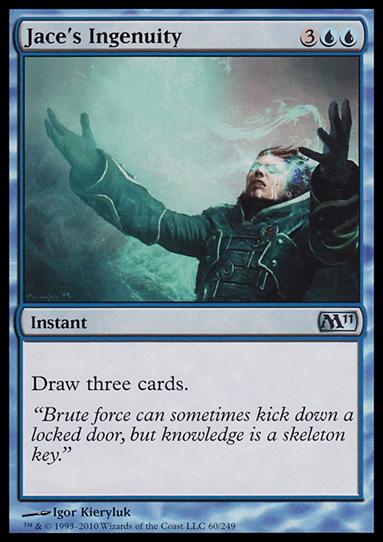 Magic the Gathering: 2011 Core Set (Base Set) card 60 Jace's Ingenuity
