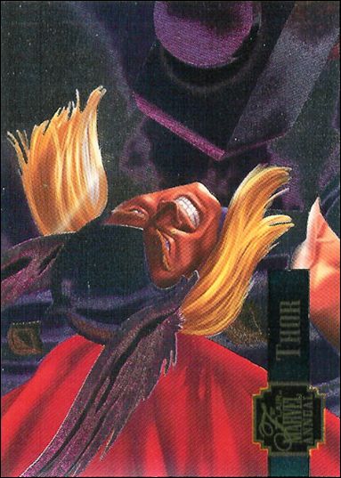 Marvel Annual Flair '95 (PowerBlast Subset) card 20 Thor