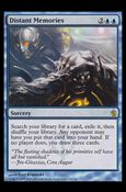 Magic the Gathering: Mirrodin Besieged (Base Set) card 24 Distant Memories
