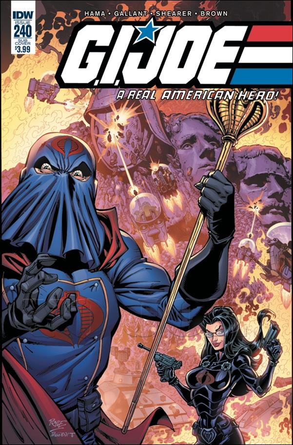 G.I. Joe: A Real American Hero issue 240-B John Royle Subscription Cover